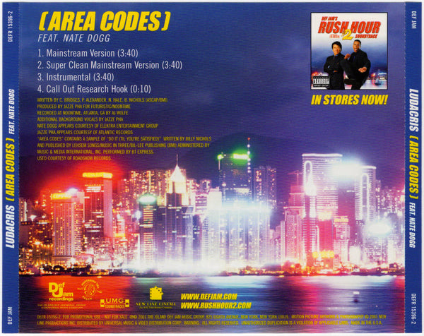 Ludacris - Area Codes [CD Single]