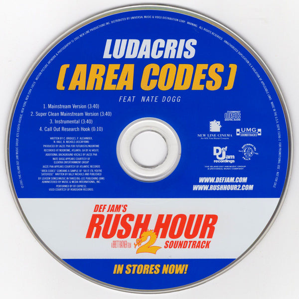 Ludacris - Area Codes [CD Single]