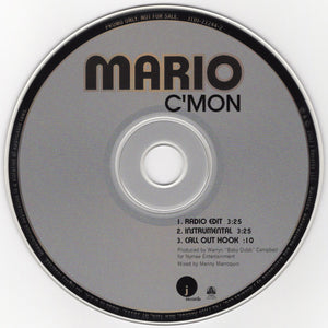 Mario - C'mon [CD Single]