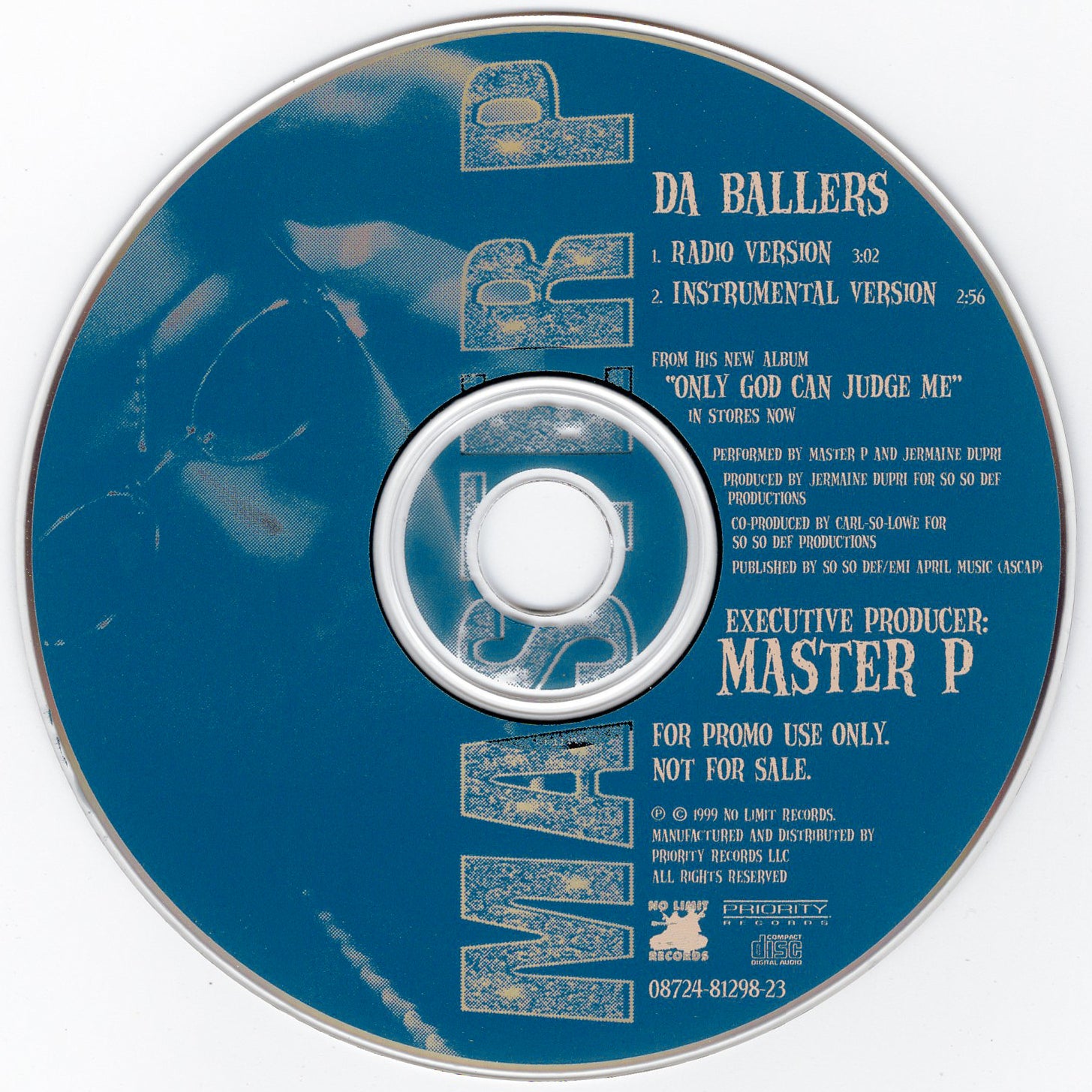 Master P - Da Ballers [CD Single]