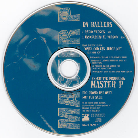 Master P - Da Ballers [CD Single]