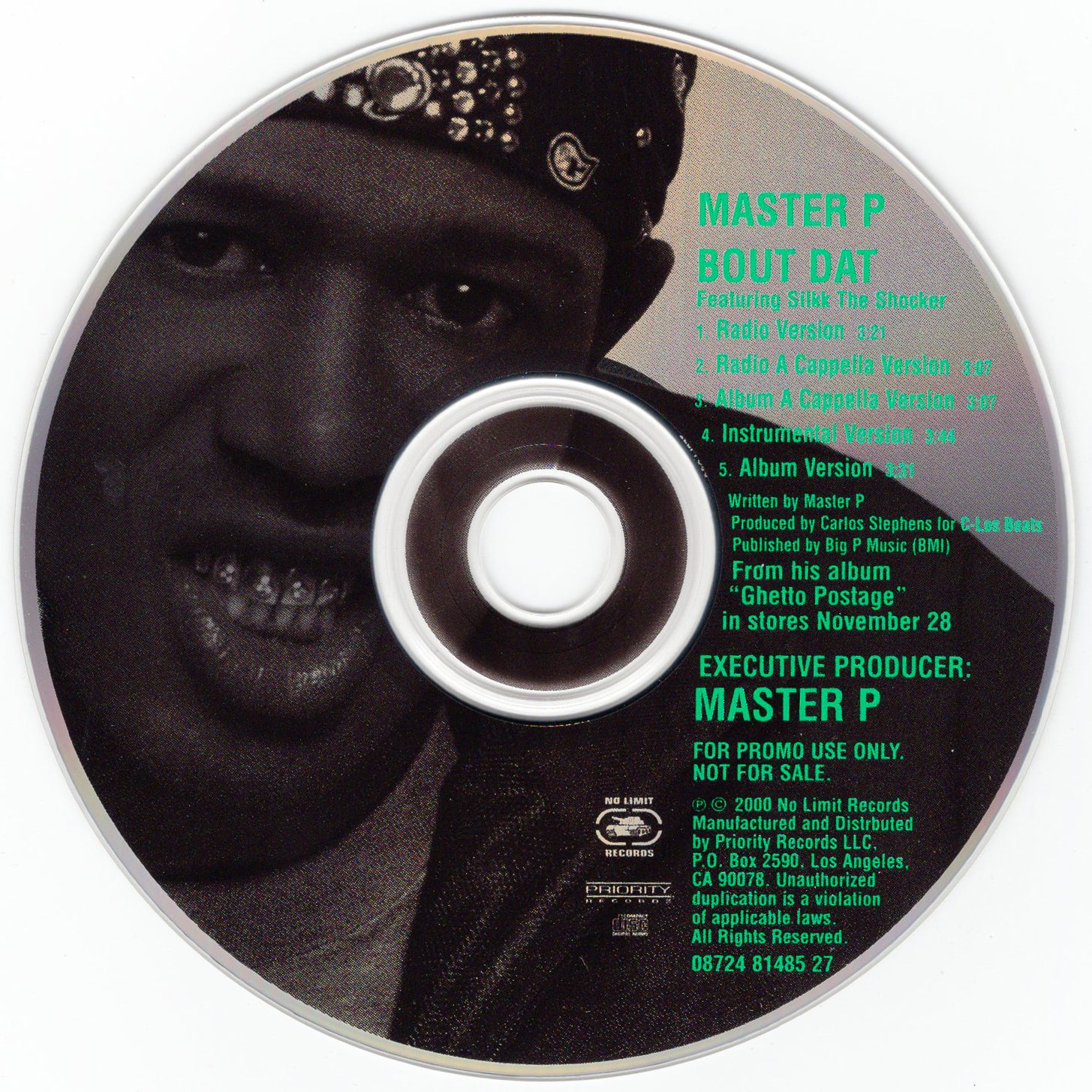 Master P - Bout Dat [CD Single]