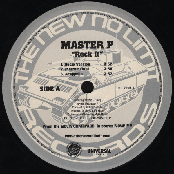 Master P - Rock It [12" Single]