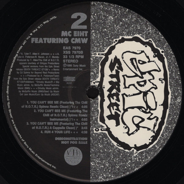 MC Eiht & CMW - You Can't See Me [12" Single]
