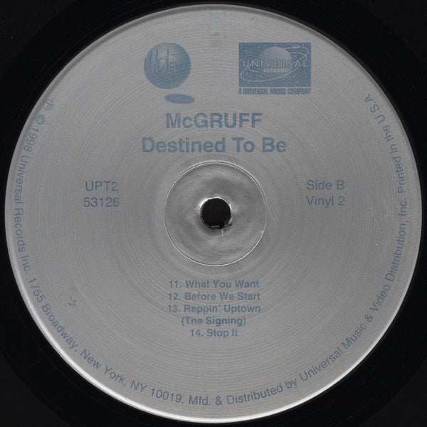 McGruff - Destined To Be [2LP Album]