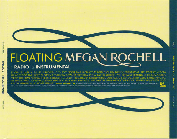 Megan Rochell - Floating [CD Single]