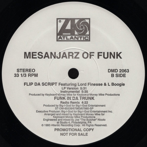 Mesanjarz Of Funk - Funk In Da Trunk / Flip Da Script [12" Single]