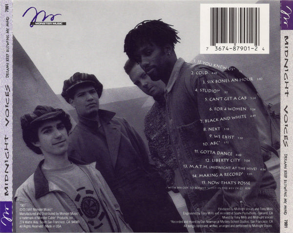 Midnight Voices - Dreams Keep Blowing My Mind [CD Album]