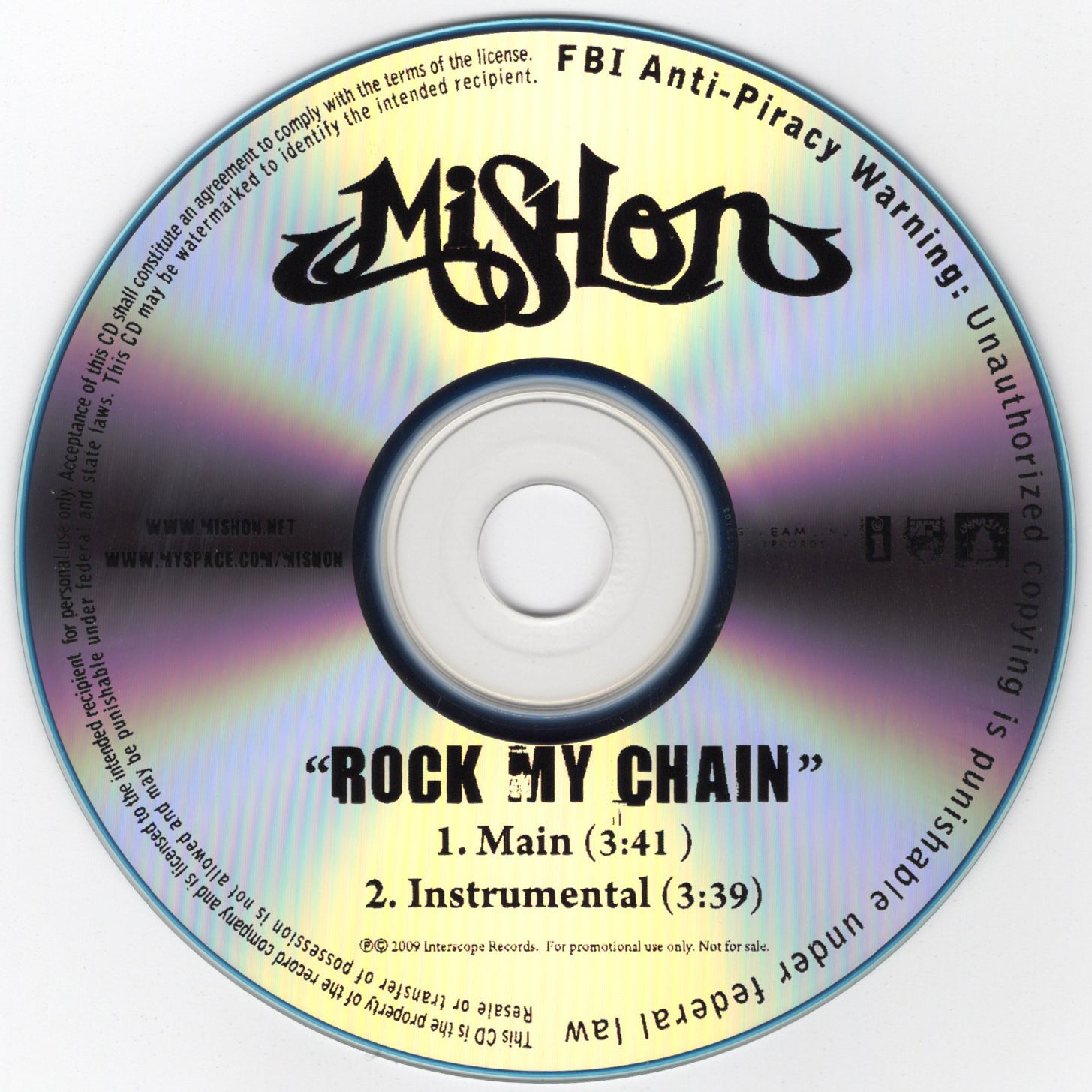 Mishon - Rock My Chain [CD Single]