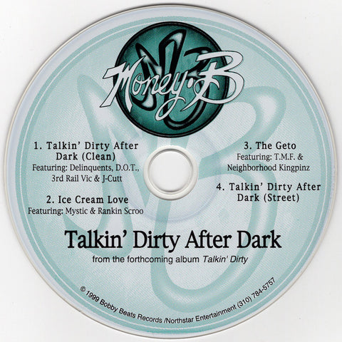 Money B - Talkin' Dirty After Dark [CD Single]