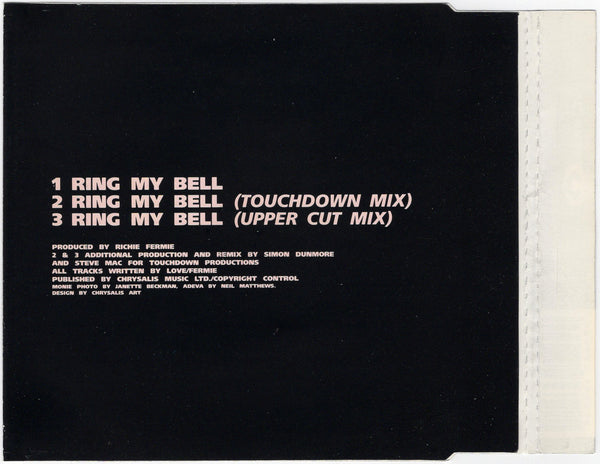 Monie Love & Adeva - Ring My Bell [CD Single]