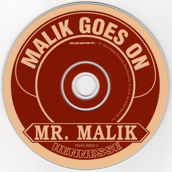 Mr. Malik - Malik Goes On [CD Single]