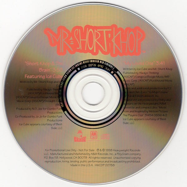 Mr. Short Khop - Short Khop & The Brain [CD Single]