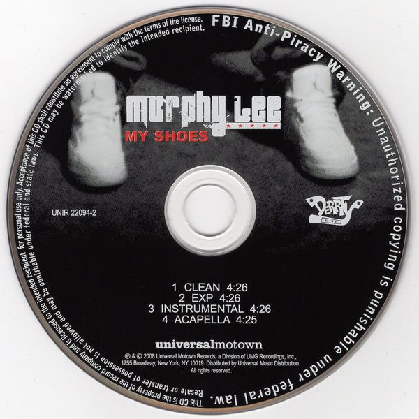 Murphy Lee - My Shoes [CD Single]