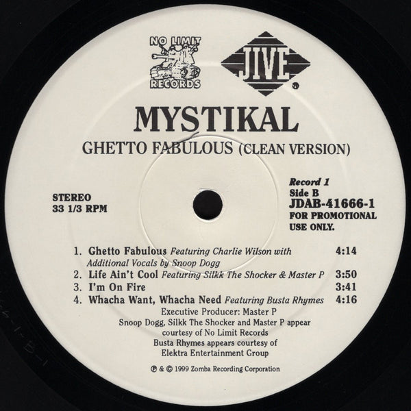 Mystikal - Ghetto Fabulous (Clean Version) [2LP Album]