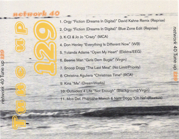 Network 40 - Tune Up 129 [CD Promo]
