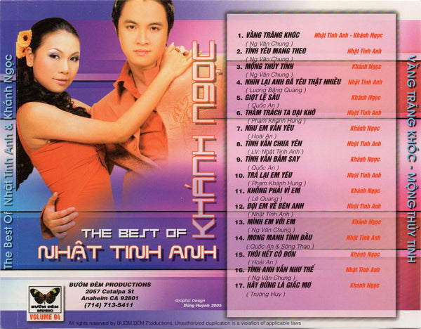 The Best Of Nhất Tinh Anh & Khanh Ngọc [CD Album]