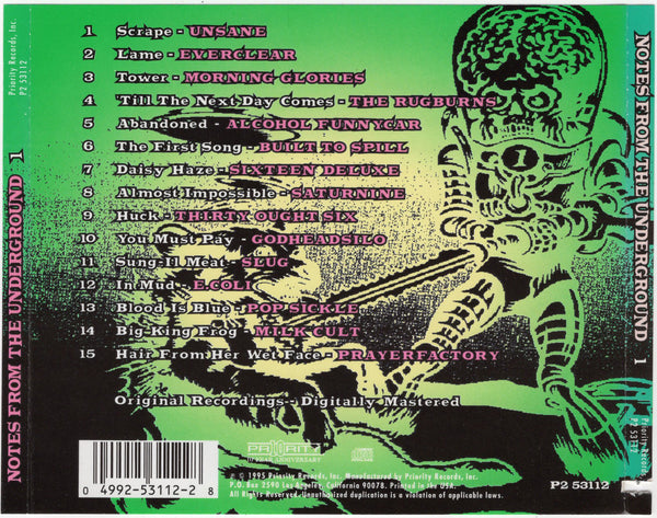 Notes From The Underground 1 [CD Album]