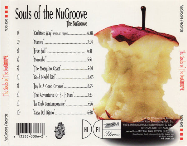 The NuGroove - The Souls Of The NuGroove [CD Album]