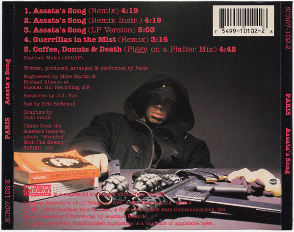 Paris - Assata's Song [CD Single]