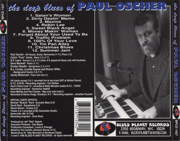 Paul Oscher - The Deep Blues Of Paul Oscher [CD Album]