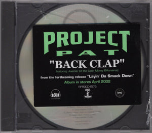 Project Pat - Back Clap Remix [CD Single]