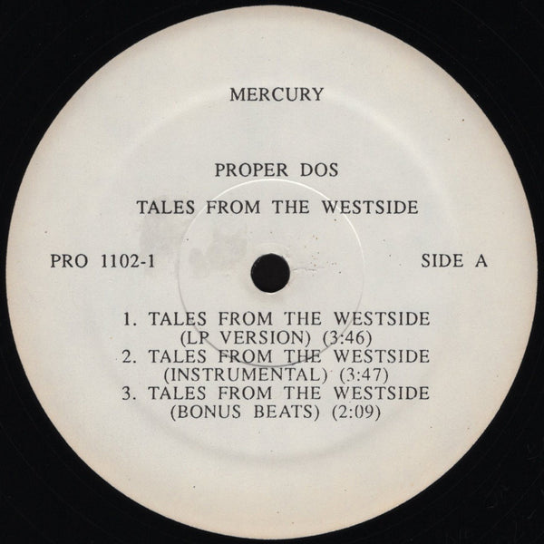 Proper Dos - Tales From The Westside [12" Single]