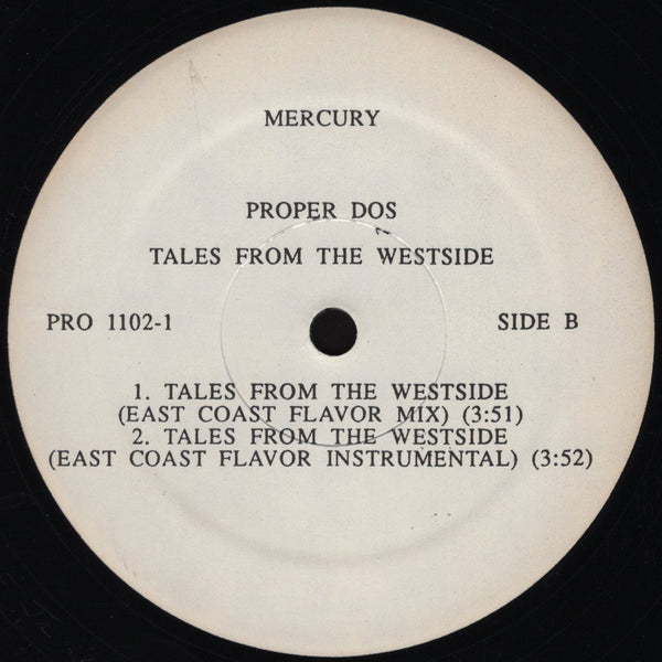 Proper Dos - Tales From The Westside [12" Single]