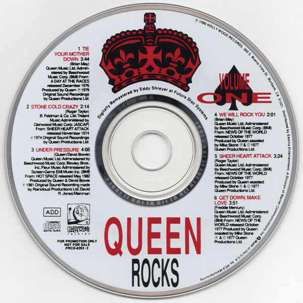 Queen - Rocks: Volume One [CD Promo]