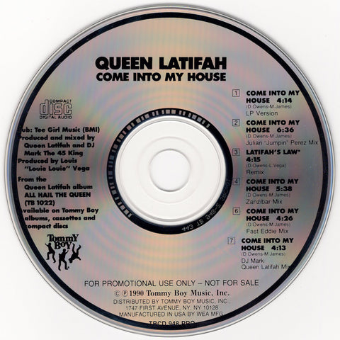 Queen Latifah - Come Into My House [CD Single]