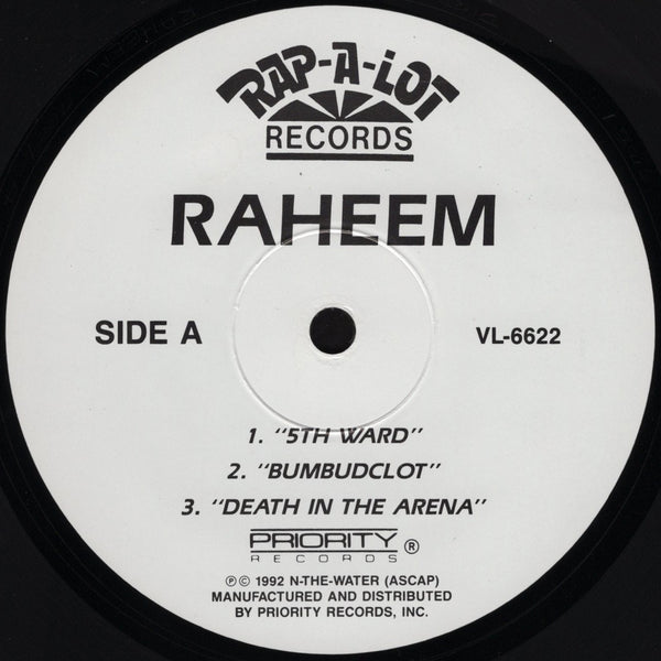 Raheem - The Invincible EP [12" Sampler]