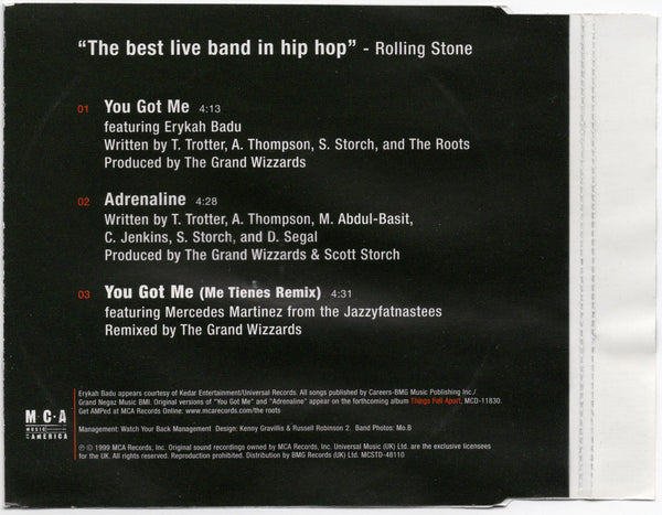 The Roots & Erykah Badu - You Got Me [CD Single]