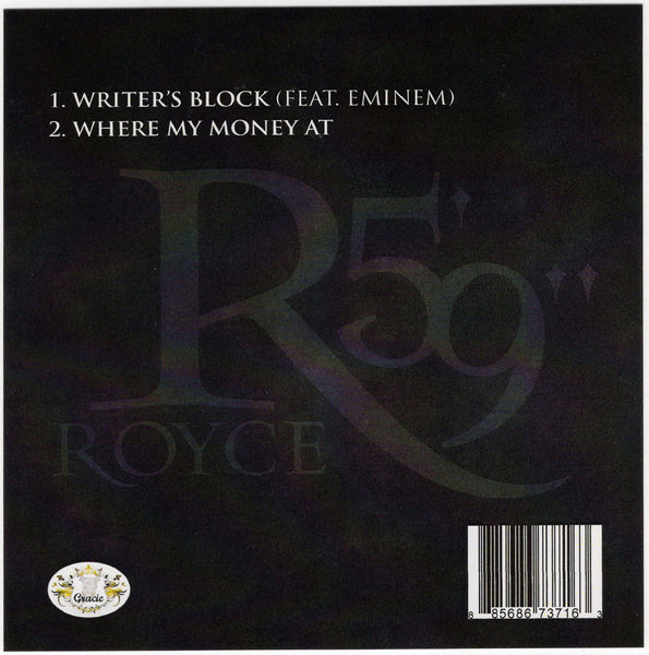 Royce Da 5'9" & Eminem - Writer's Block [CD Single]