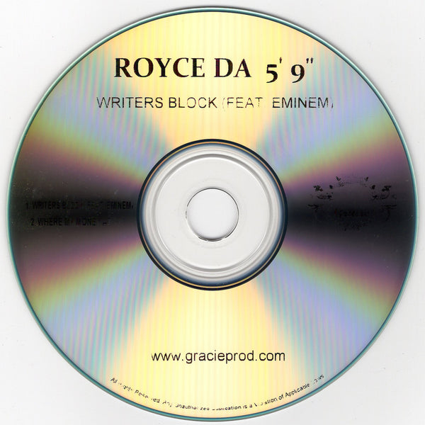 Royce Da 5'9" & Eminem - Writer's Block [CD Single]