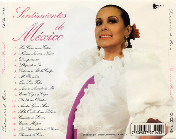 Rozenda Bernal - Sentimientos De Mexico [CD Album]