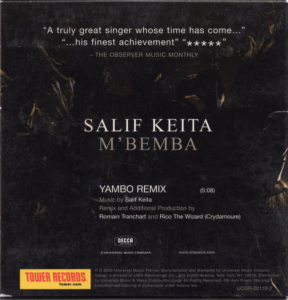 Salif Keita - Yambo Remix [CD Single]