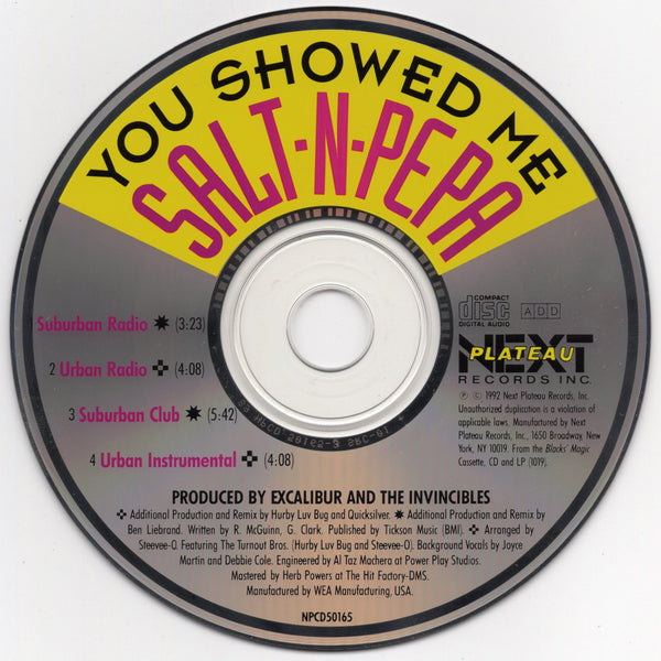 Salt-N-Pepa - You Showed Me [CD Single]