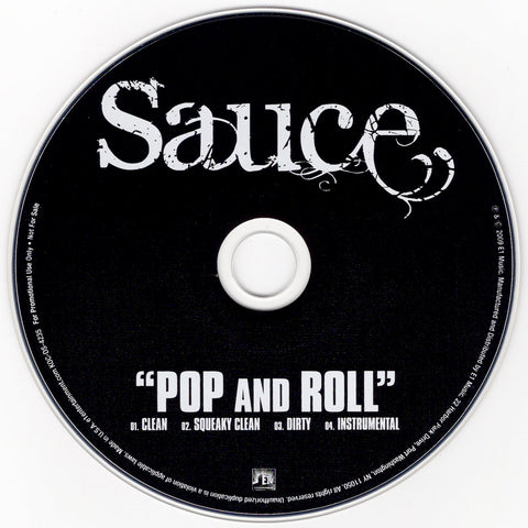 Sauce - Pop And Roll [CD Single]