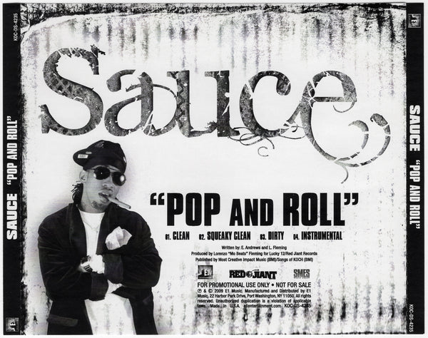 Sauce - Pop And Roll [CD Single]