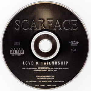 Scarface - Love & Friendship [CD Single]