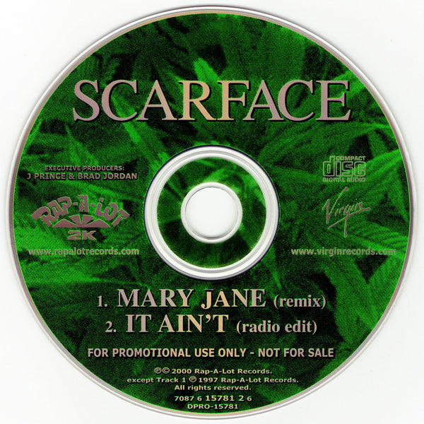 Scarface - Mary Jane Remix [CD Single]