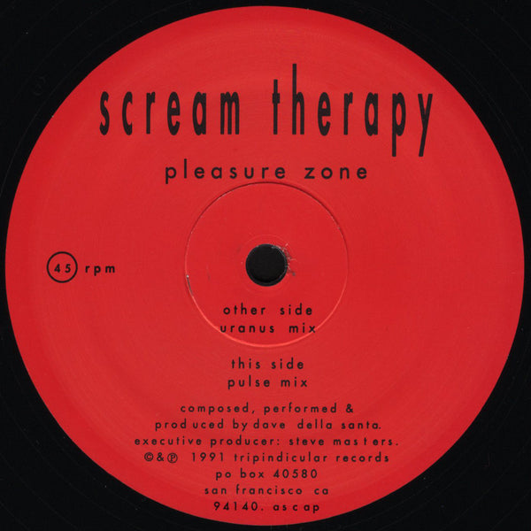 Scream Therapy - Pleasure Zone [12" Single]