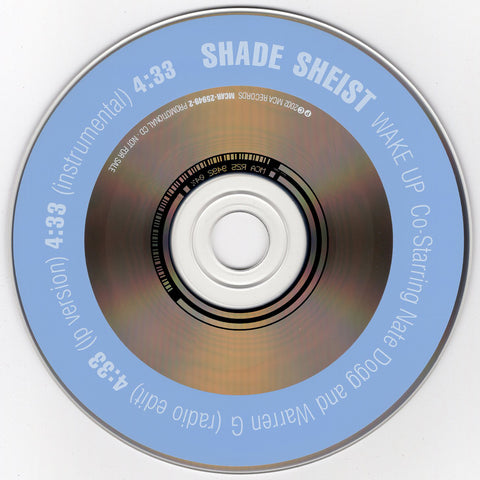 Shade Sheist, Nate Dogg & Warren G - Wake Up [CD Single]