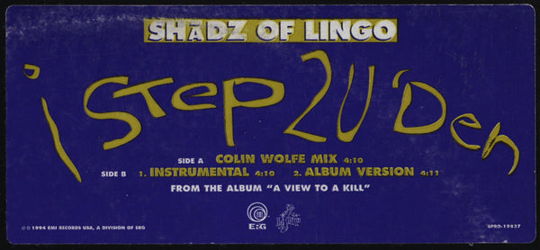 Shadz Of Lingo - I Step 2 U Den [12" Single]