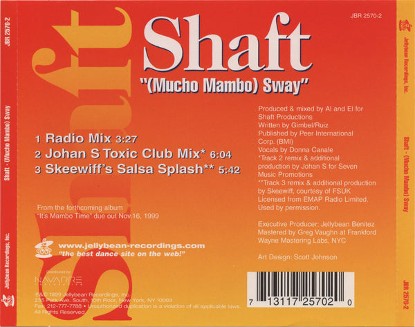 Shaft - (Mucho Mambo) Sway [CD Single]