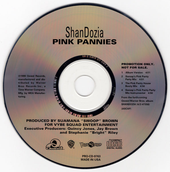 ShanDozia - Pink Pannies [CD Single]