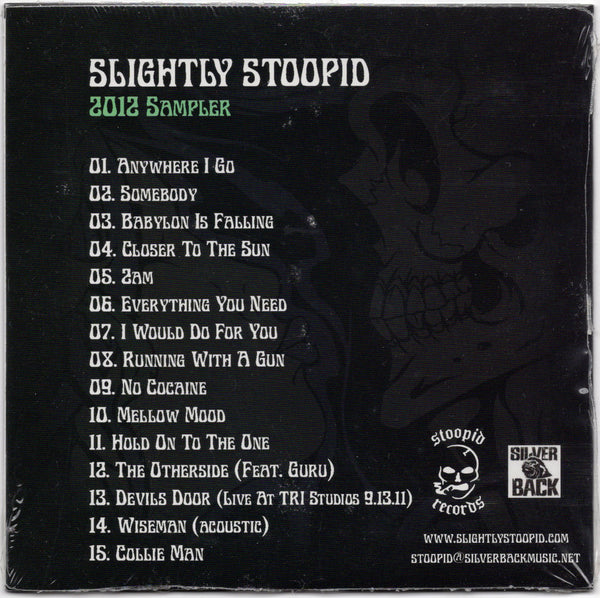 Slightly Stoopid - 2012 Sampler [CD Promo]