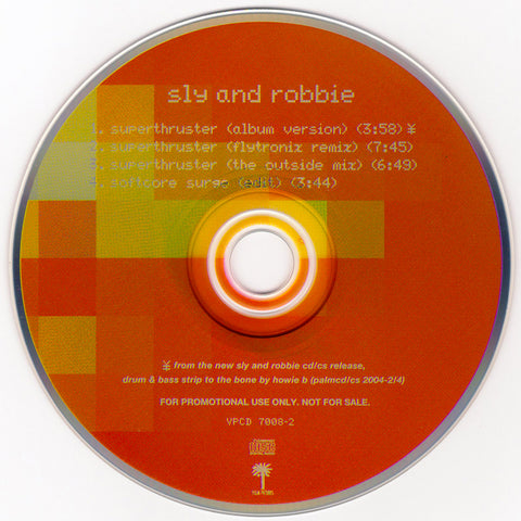 Sly & Robbie - Superthruster [CD Single]