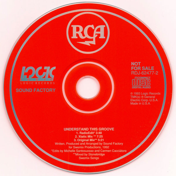 Sound Factory - Understand This Groove [CD Single]