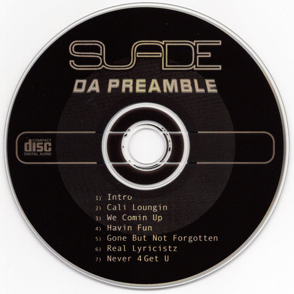 Suade - Da Preamble [CD Album]